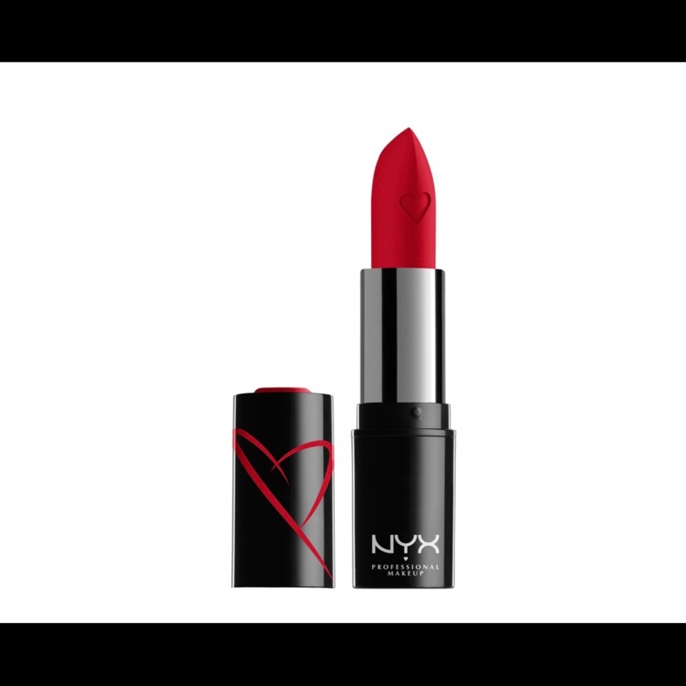 Nyx Satin Lipstick Shout Loud 💄 Red Haute